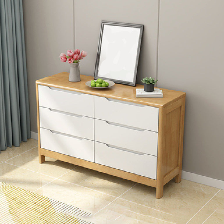 16" D Bedroom Wooden Storage Chest Dresser Modern Storage Chest in 3 Colors