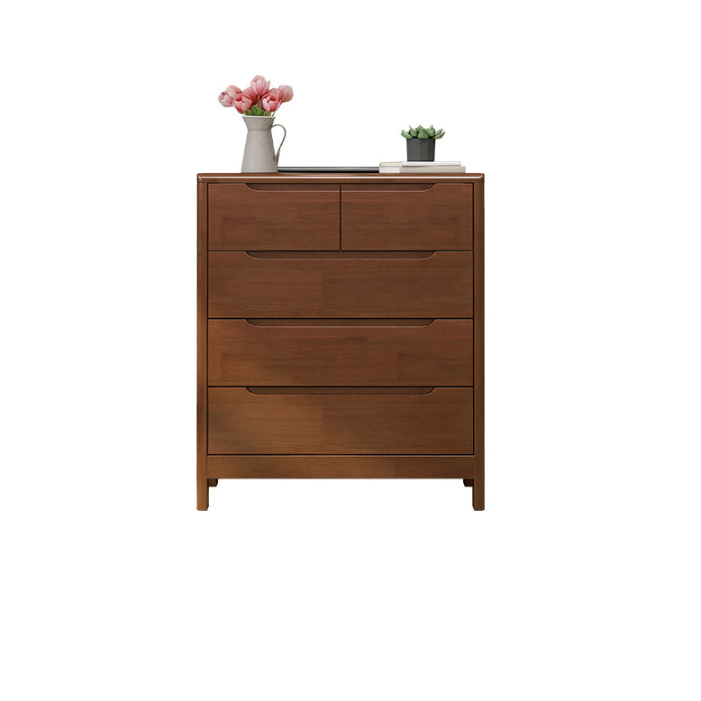 16" D Bedroom Wooden Storage Chest Dresser Modern Storage Chest in 3 Colors