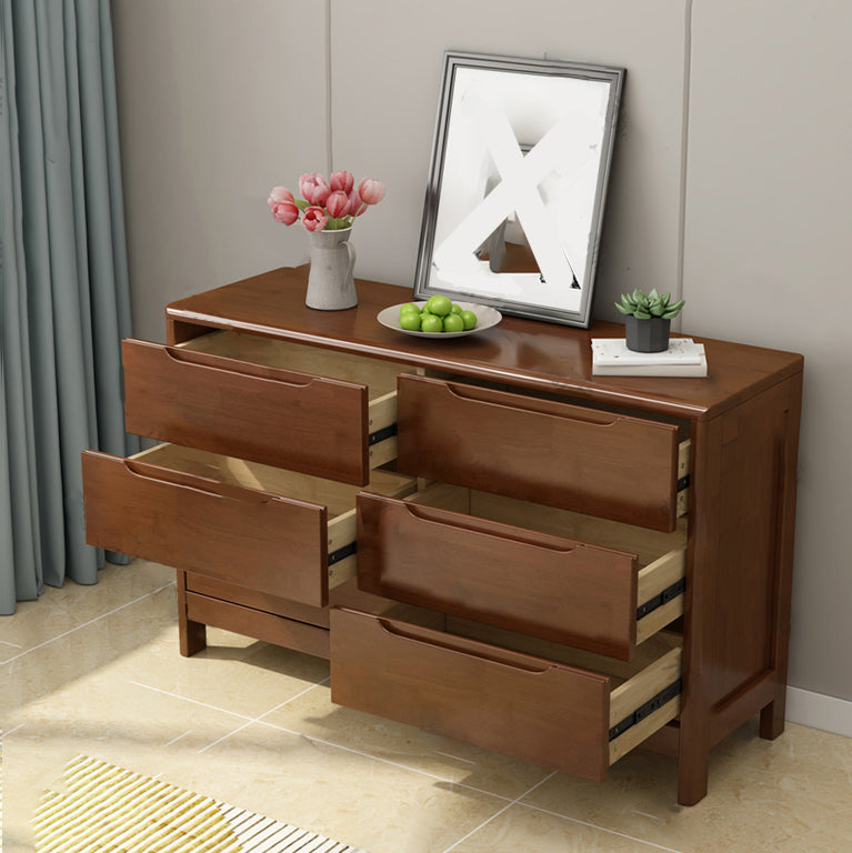 16" D Bedroom Wooden Storage Chest Dresser Modern Storage Chest in 3 Colors