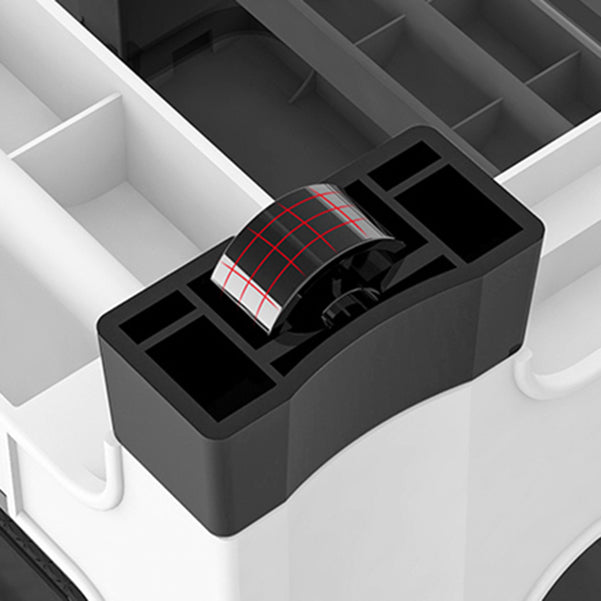 Plastic and Metal Bookshelf, Multi Tiers Contemporary Bookcase for Home Office