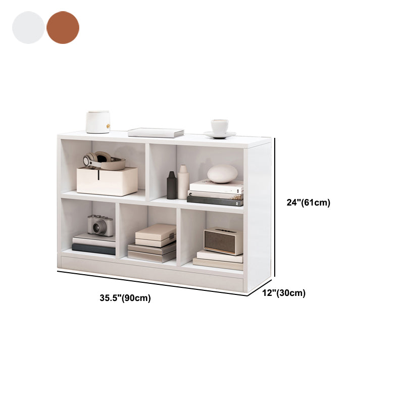 Wooden Bookcase Modern Minimalist Home Living Room Study Bookshelf