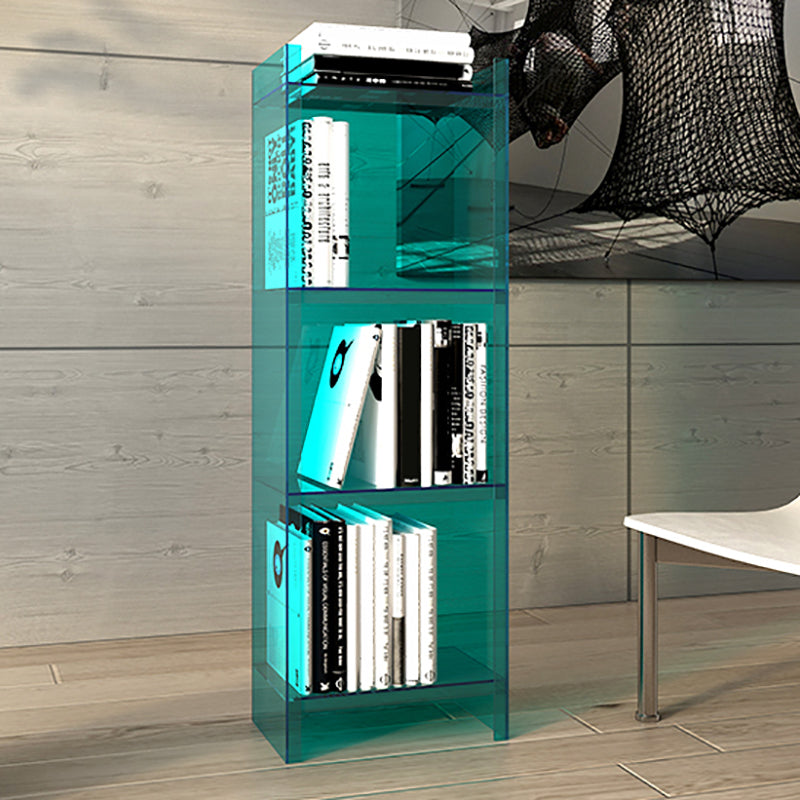 Scandinavian Home Office Bookshelf Acrylic Closed Back Bookcase