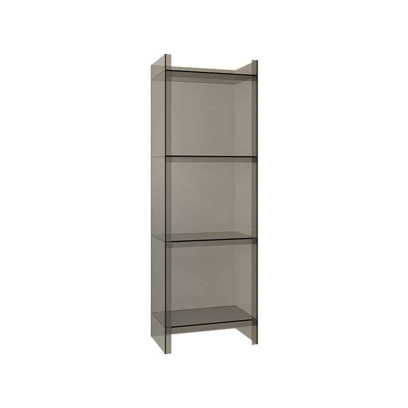 Scandinavian Home Office Bookshelf Acrylic Closed Back Bookcase