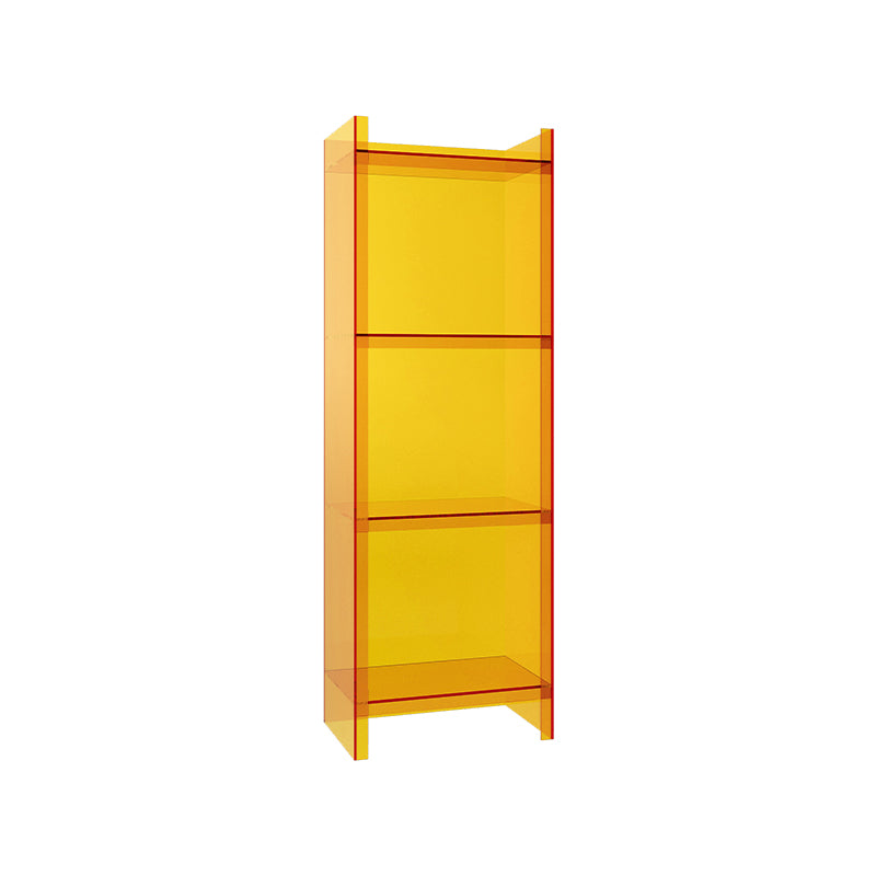 Scandinavian Home Office Bookshelf Acrylic Closed Back Bookcase