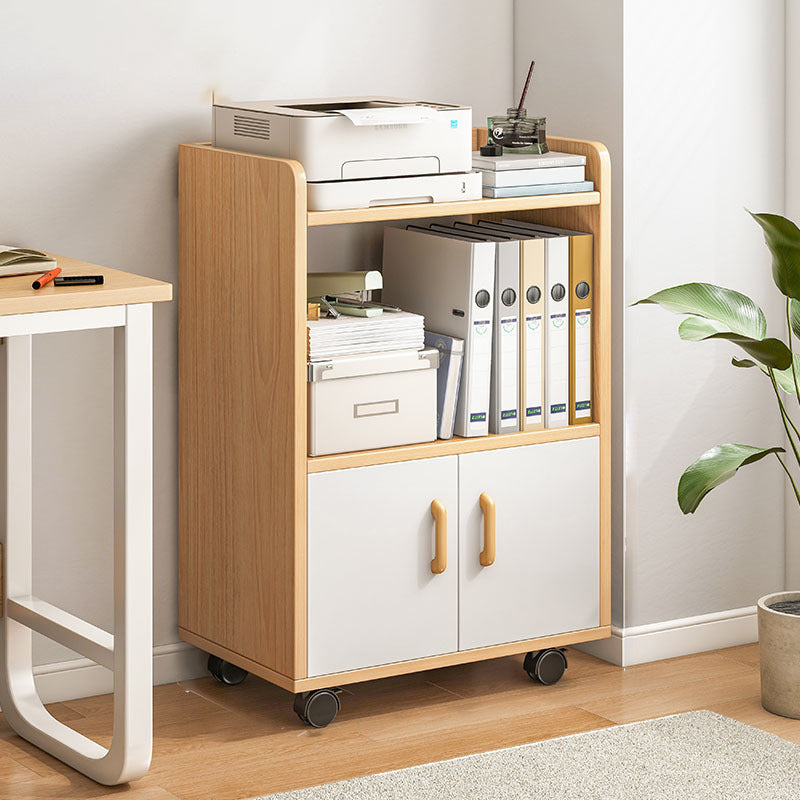 Modern Standard Bookcase Engineer Wood Bookshelf for Home Office