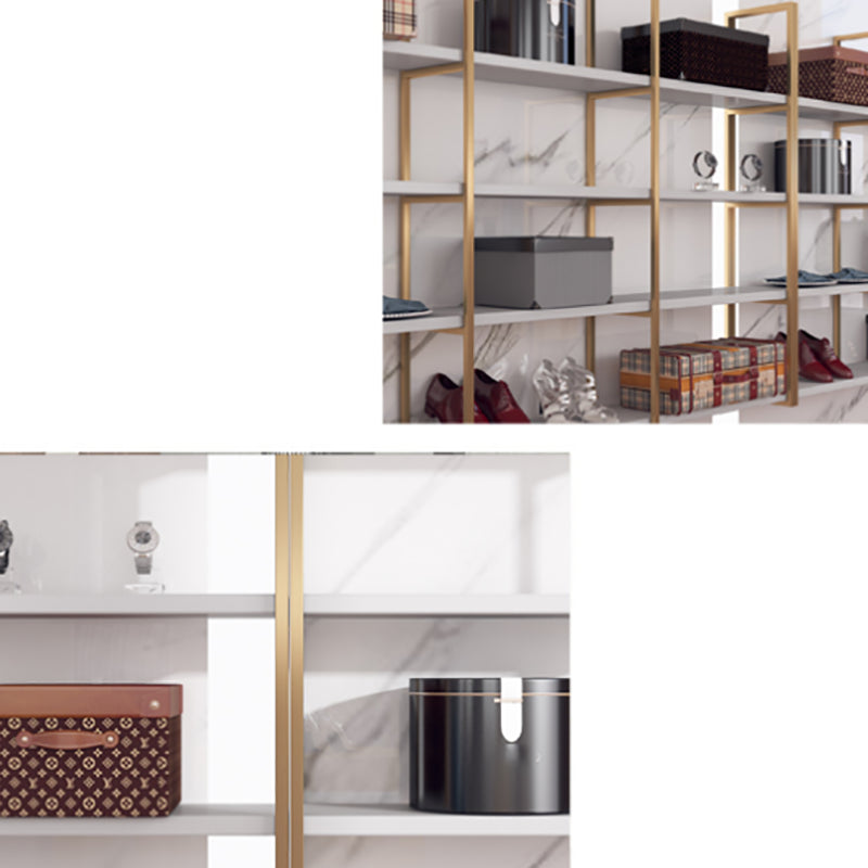 Rectangle Wooden Shelf Bookcase Wall Mounted Industrial Home Office Bookshelf