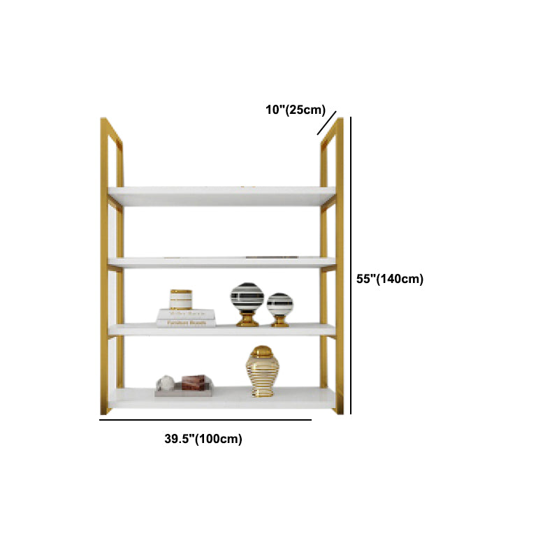 Rectangle Wooden Shelf Bookcase Wall Mounted Industrial Home Office Bookshelf