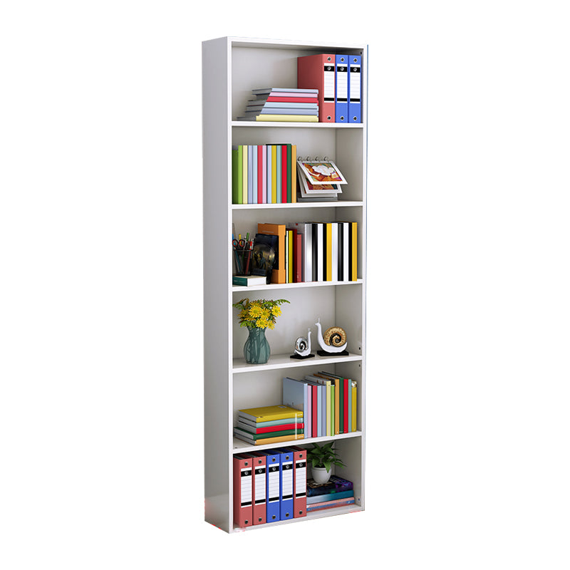 Closed Back Standard Storage Bookcase Nordic Wooden Bookshelf