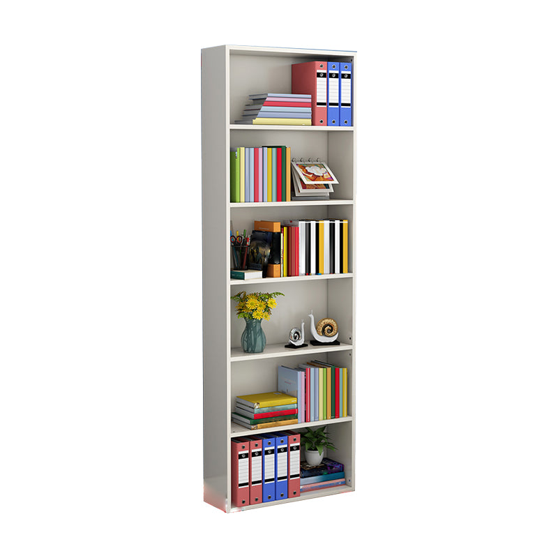 Closed Back Standard Storage Bookcase Nordic Wooden Bookshelf