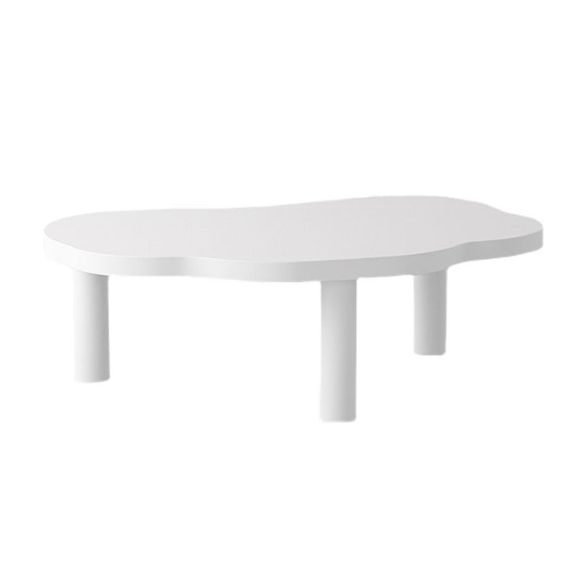 Nordic Style Free Shape Solid Wood 3 Legs Base Design Coffee Table