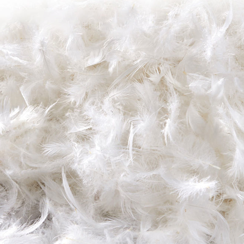 Glam Style Sofa Bed with Padded Leather and White Upholstery Sofa