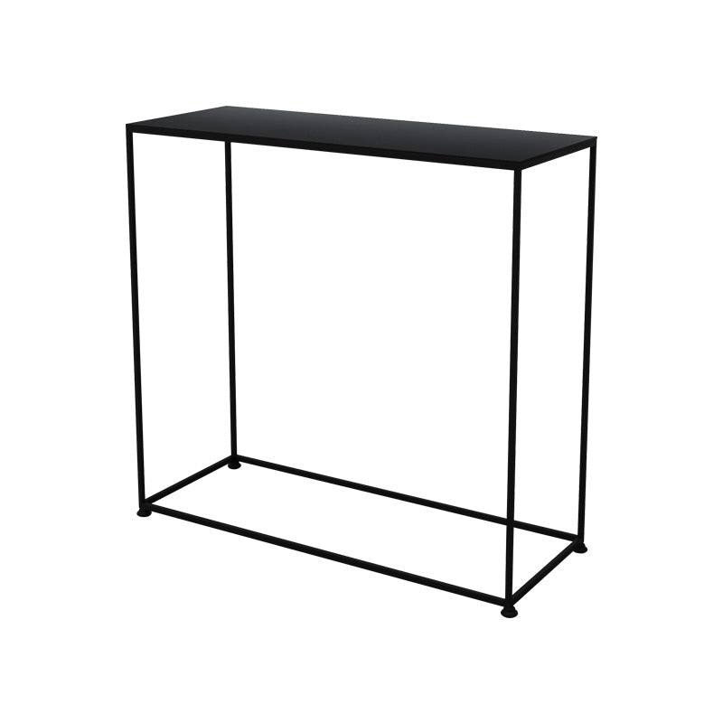 Contemporary Hall Metal Console Table Rectangle Frame Console Accent Table