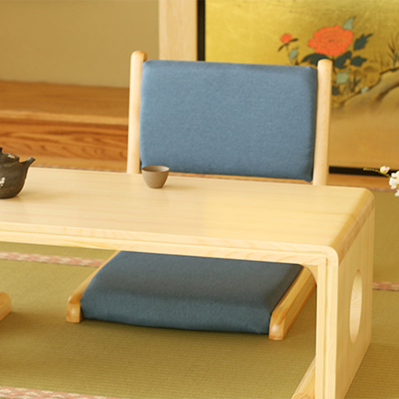 Linen Armless Chair16.9"L x 20.8"W x 18.1"H Solid Wood Frame Chair