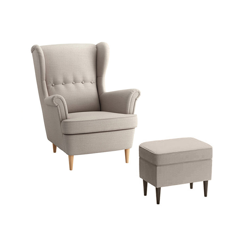 Wingback Chair 31.49" L x 37.79" W x 39.76" H Arms Included Flared Arms Chair