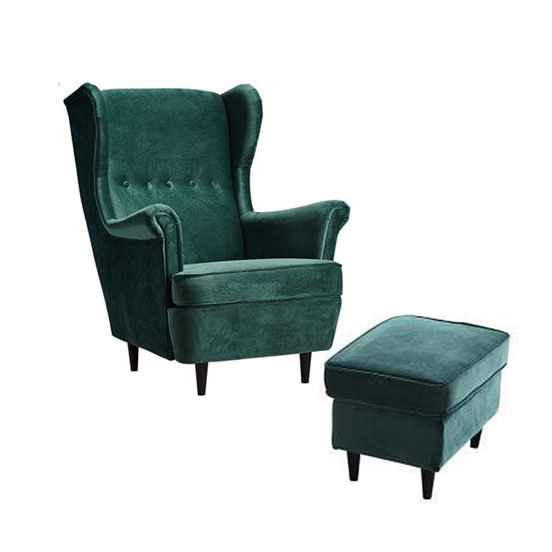 Wingback Chair 31.49" L x 37.79" W x 39.76" H Arms Included Flared Arms Chair