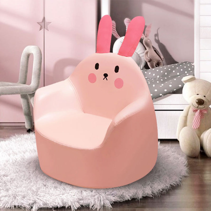 19.69"L x 19.69"W x 17.72"H Modern PU Camel Back Barrel Chair for Living Room