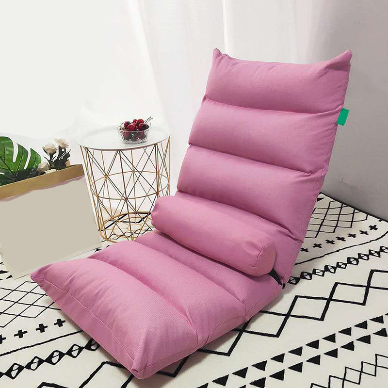 Solid Color Convertible Chair Armless Chair for Living Room/Bedroom