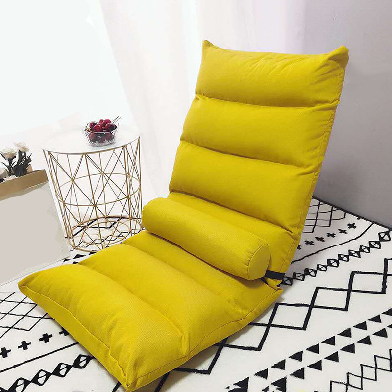 Solid Color Convertible Chair Armless Chair for Living Room/Bedroom