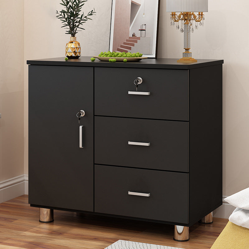 15.74" Wide Accent Chest Wood Contemporary Chest with Drawers