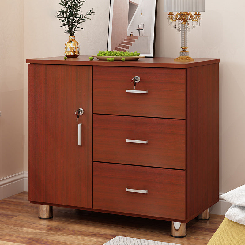 15.74" Wide Accent Chest Wood Contemporary Chest with Drawers
