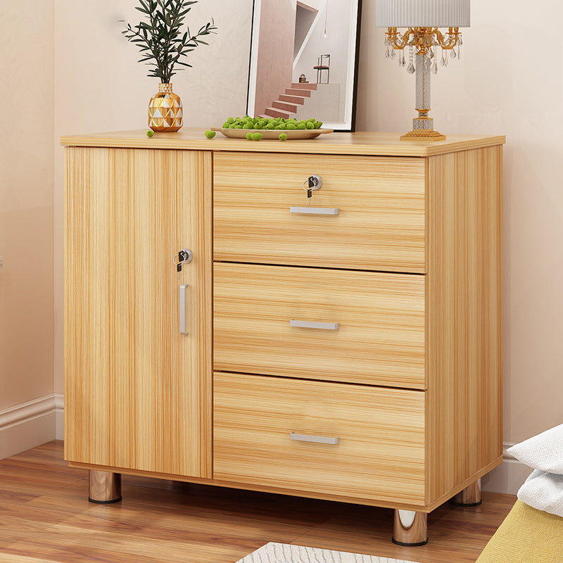 15.74" Wide Accent Chest Wood Contemporary Chest with Drawers