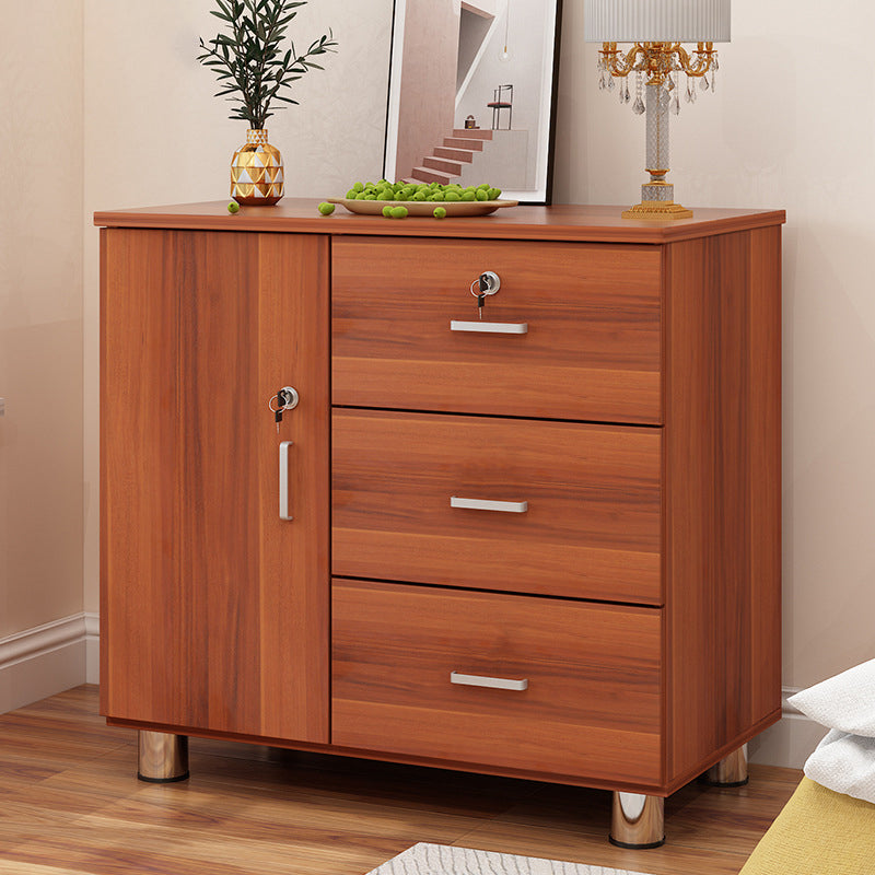 15.74" Wide Accent Chest Wood Contemporary Chest with Drawers