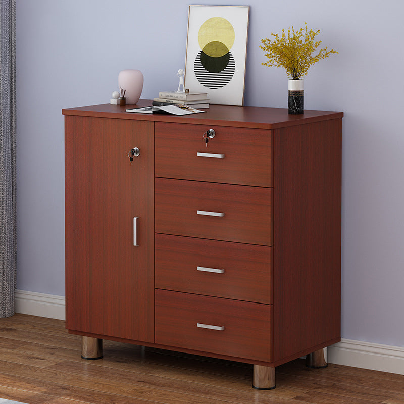 15.74" Wide Accent Chest Wood Contemporary Chest with Drawers