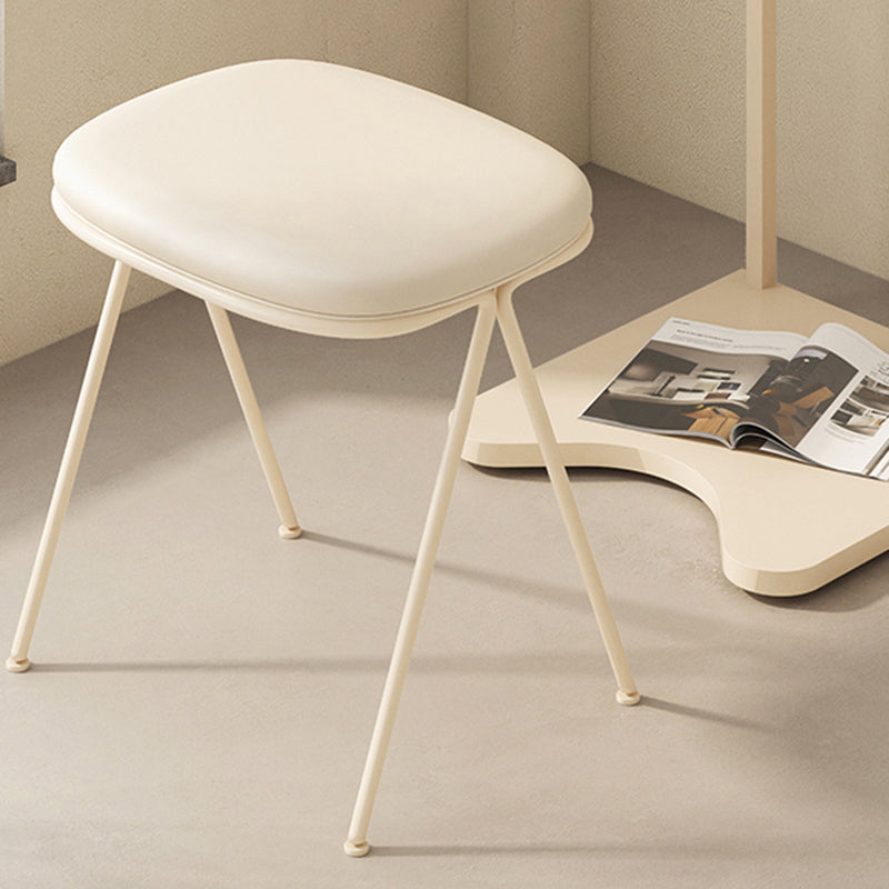 Wooden Vanity and Stool Contemporary Minimalist Dressing Table
