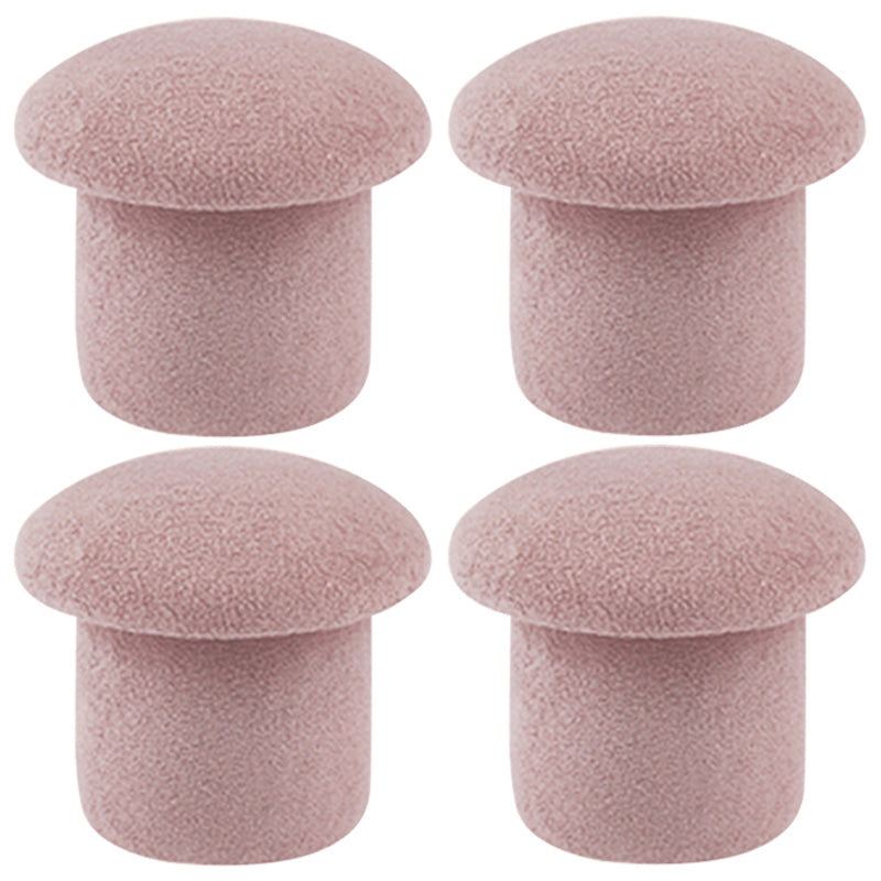 Contemporary Ottoman Tufted Mildew Resistant Mildew Resistant Velvet Specialty Ottoman