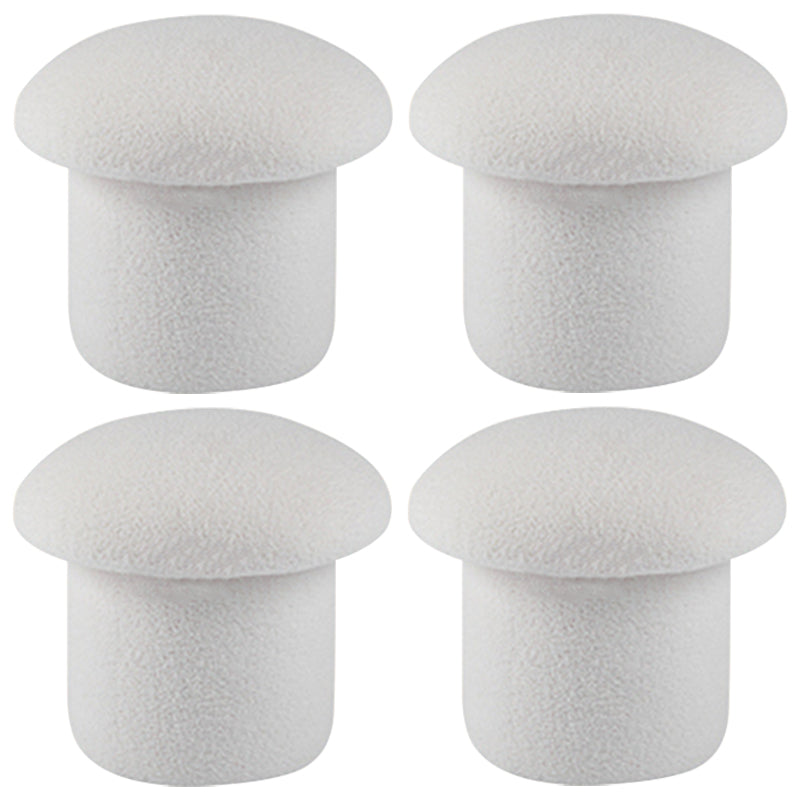 Contemporary Ottoman Tufted Mildew Resistant Mildew Resistant Velvet Specialty Ottoman