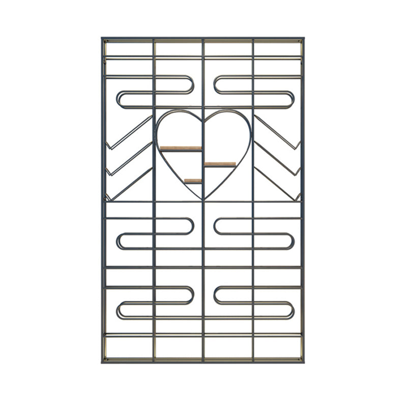 Industrial Floor Wine Rack Bottle Wine Rack Metal Bottle Holder in Black