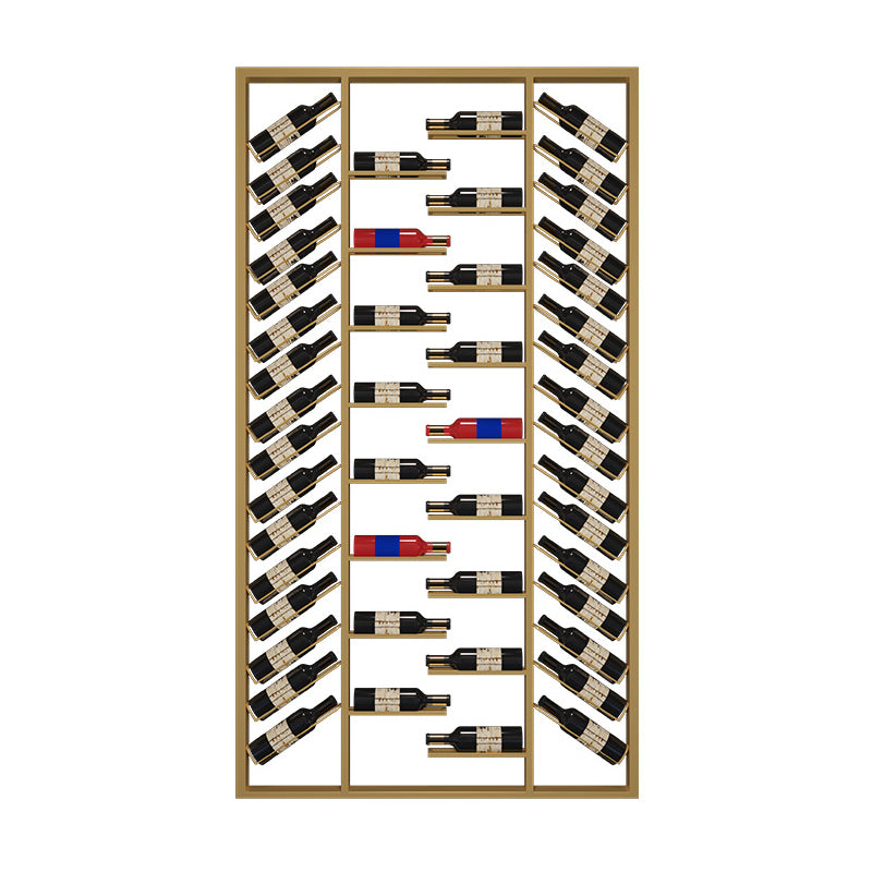 Industrial Floor Wine Rack Bottle Wine Rack Metal Bottle Holder in Black