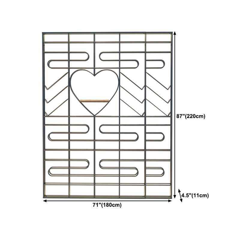 Industrial Floor Wine Rack Bottle Wine Rack Metal Bottle Holder in Black