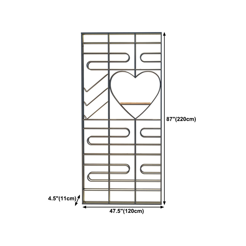 Industrial Floor Wine Rack Bottle Wine Rack Metal Bottle Holder in Black