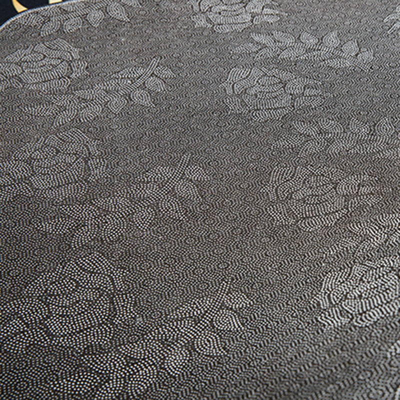 Trendy Geometry Pattern Rug Polyester Area Carpet Non-Slip Backing Carpet for Living Room