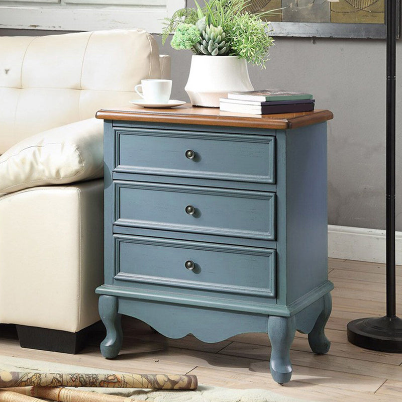 3-Drawer Bachelor's Chest Traditional Storage Chest for Bedroom