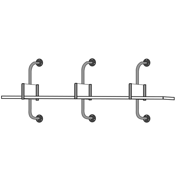 Wooden Floating Storage Bookshelf Modern Wall Mounted Bookcase