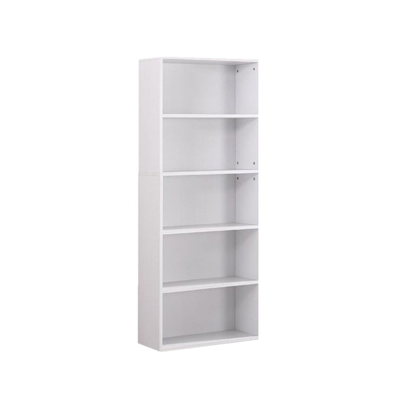 Closed Wooden Bookcase Modern Minimalist Home Living Room Bedroom Rectangular Bookshelf
