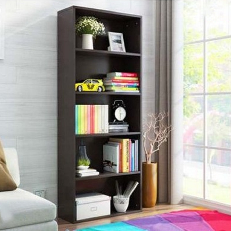 Closed Wooden Bookcase Modern Minimalist Home Living Room Bedroom Rectangular Bookshelf