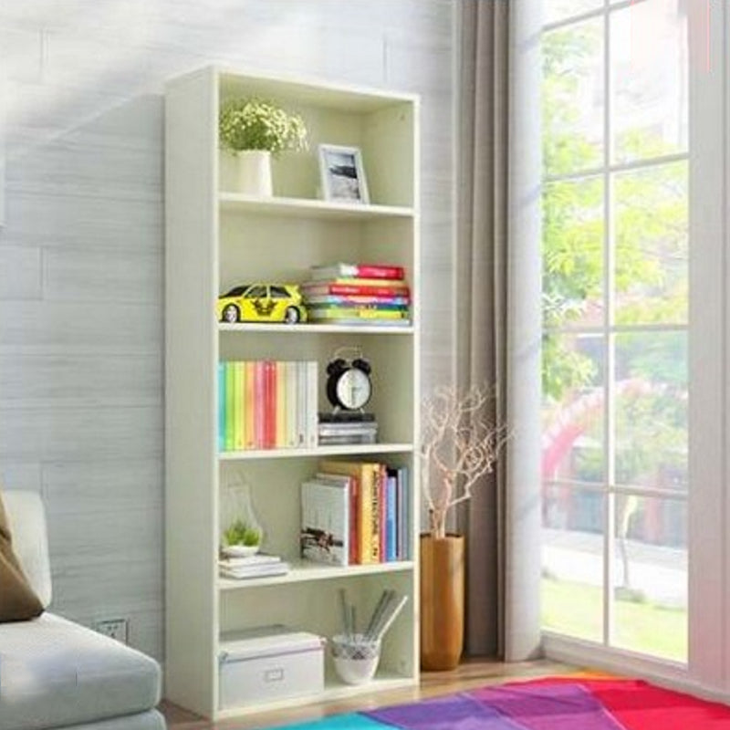 Closed Wooden Bookcase Modern Minimalist Home Living Room Bedroom Rectangular Bookshelf