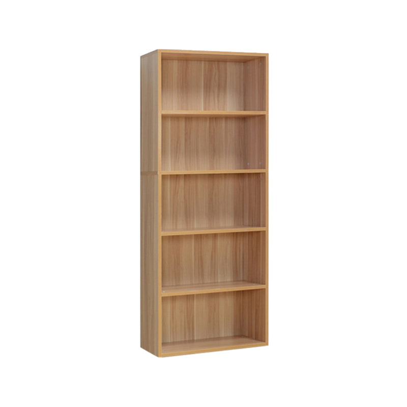 Closed Wooden Bookcase Modern Minimalist Home Living Room Bedroom Rectangular Bookshelf