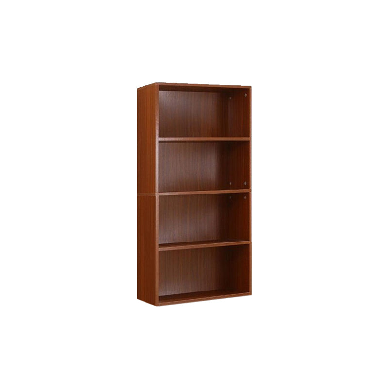 Closed Wooden Bookcase Modern Minimalist Home Living Room Bedroom Rectangular Bookshelf