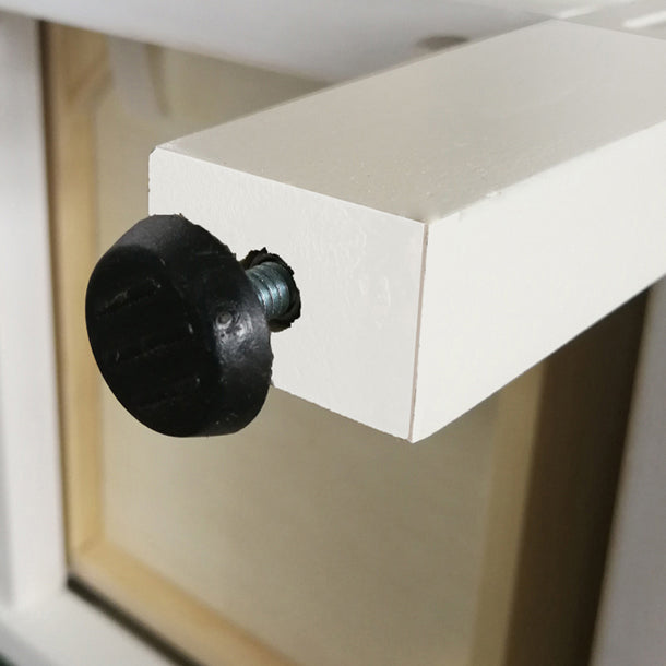 Rectangle Standard Solid Wood Bookcase Nordic Closed Back Bookshelf