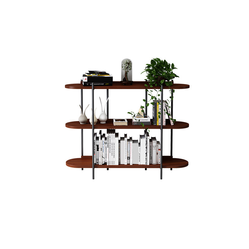 Etagere Bookcase Scandinavian Open Back Bookshelf with Shelves