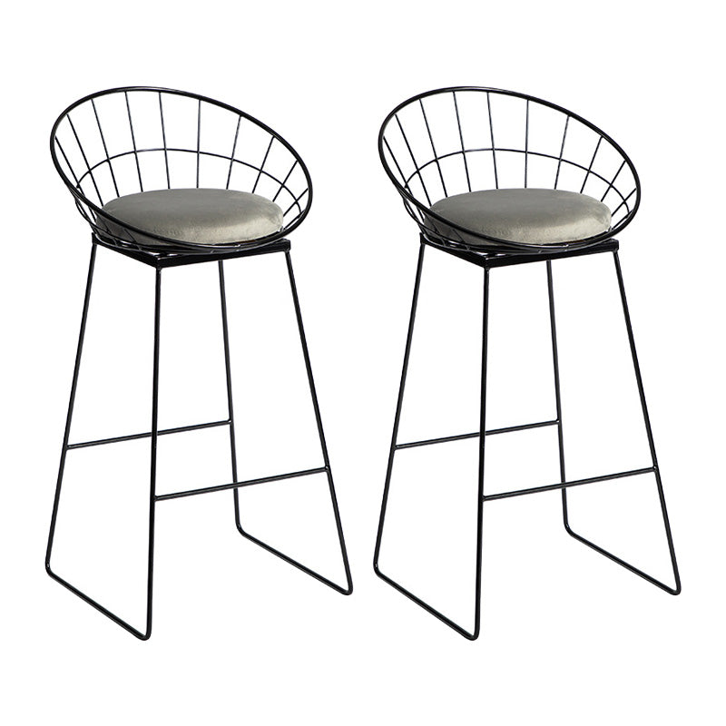 Industrial Style Gray Stone Top Bar Table Set 1/2/3 Pieces Counter Table with High Stools