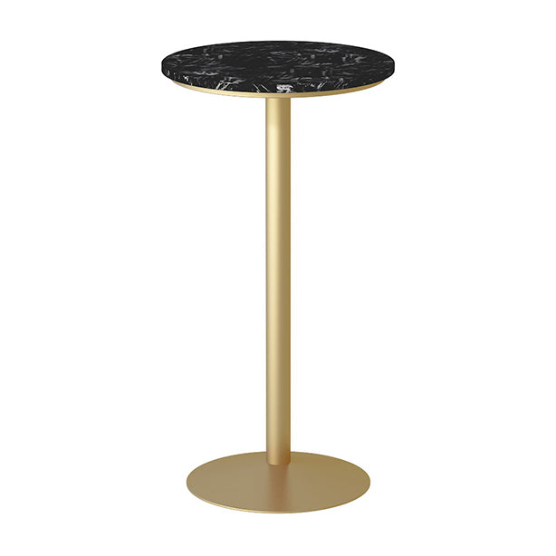 Modern Marble Counter Height Set 1/2/3/5 Pieces Shop Fixed Table Bar Set