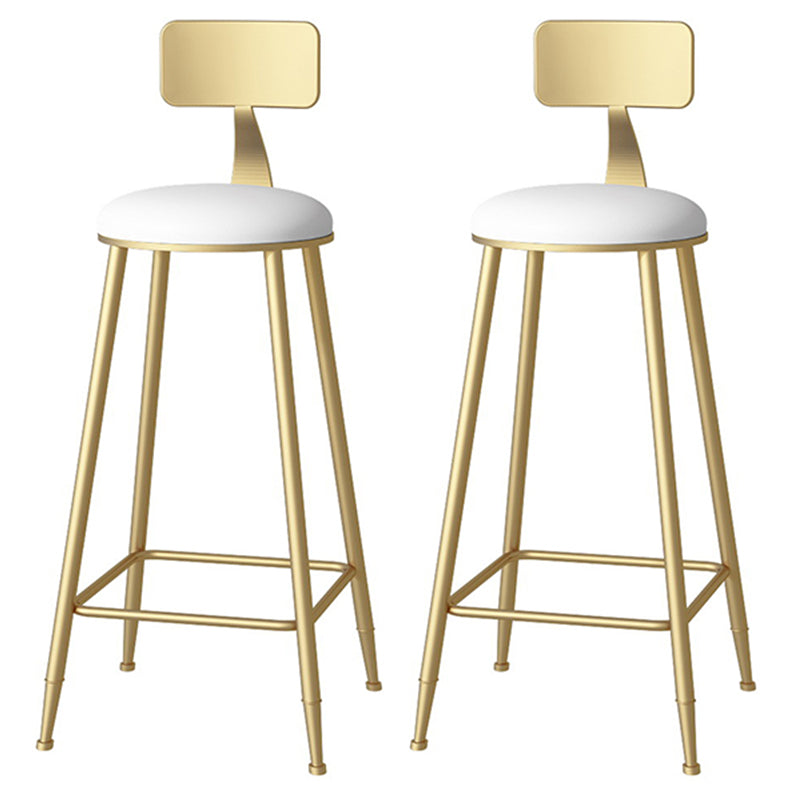 Modern Marble Counter Height Set 1/2/3/5 Pieces Shop Fixed Table Bar Set