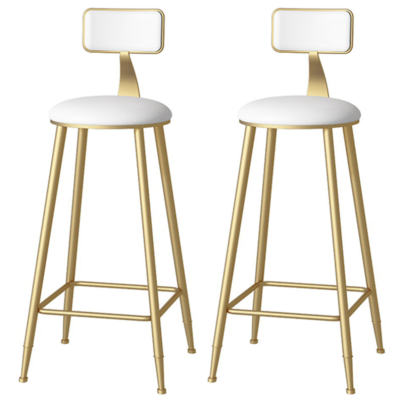 Modern Marble Counter Height Set 1/2/3/5 Pieces Shop Fixed Table Bar Set