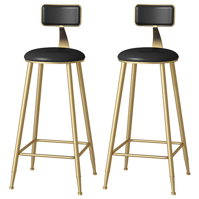 Modern Marble Counter Height Set 1/2/3/5 Pieces Shop Fixed Table Bar Set