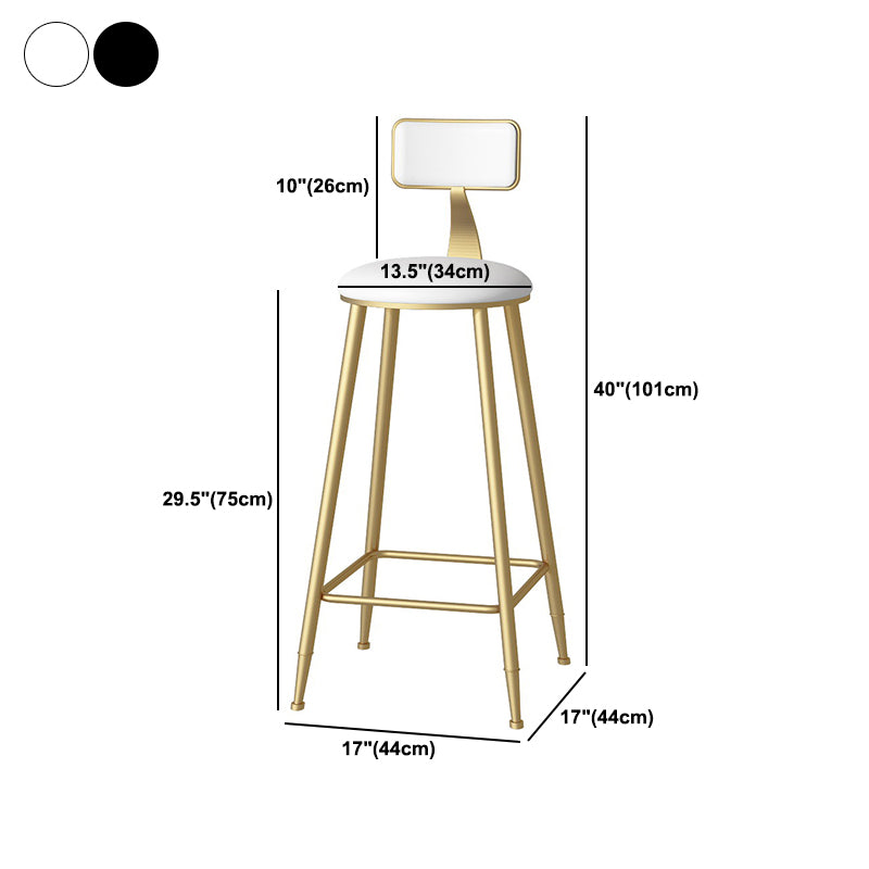 Modern Marble Counter Height Set 1/2/3/5 Pieces Shop Fixed Table Bar Set